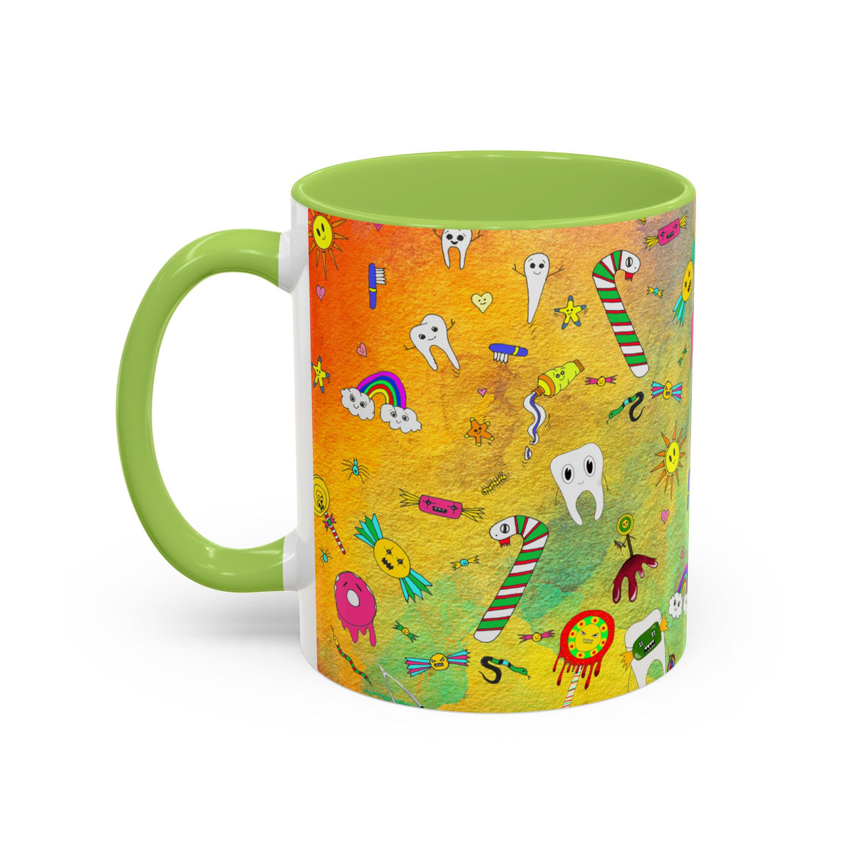 Candy Crush Graffiti Ceramic Mug