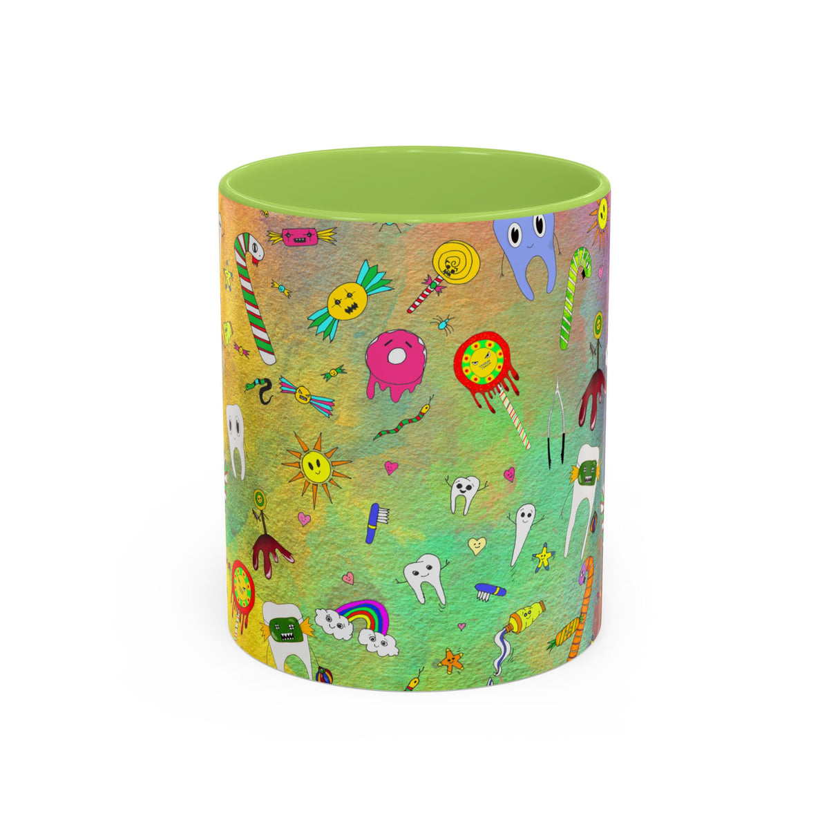 Candy Crush Graffiti Ceramic Mug