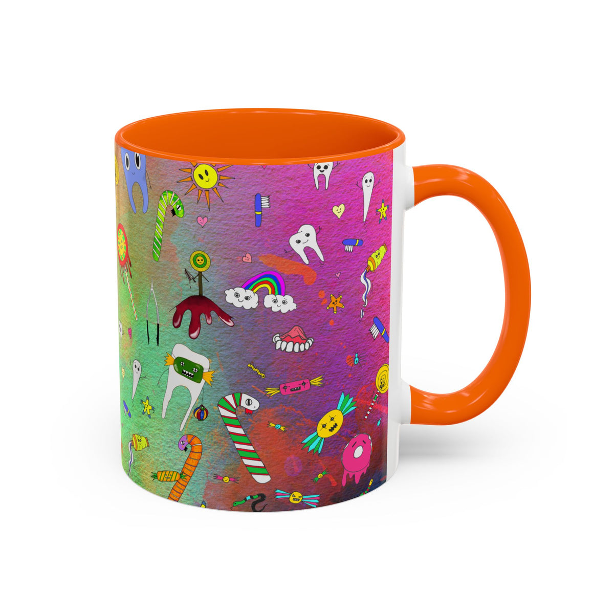 Candy Crush Graffiti Ceramic Mug