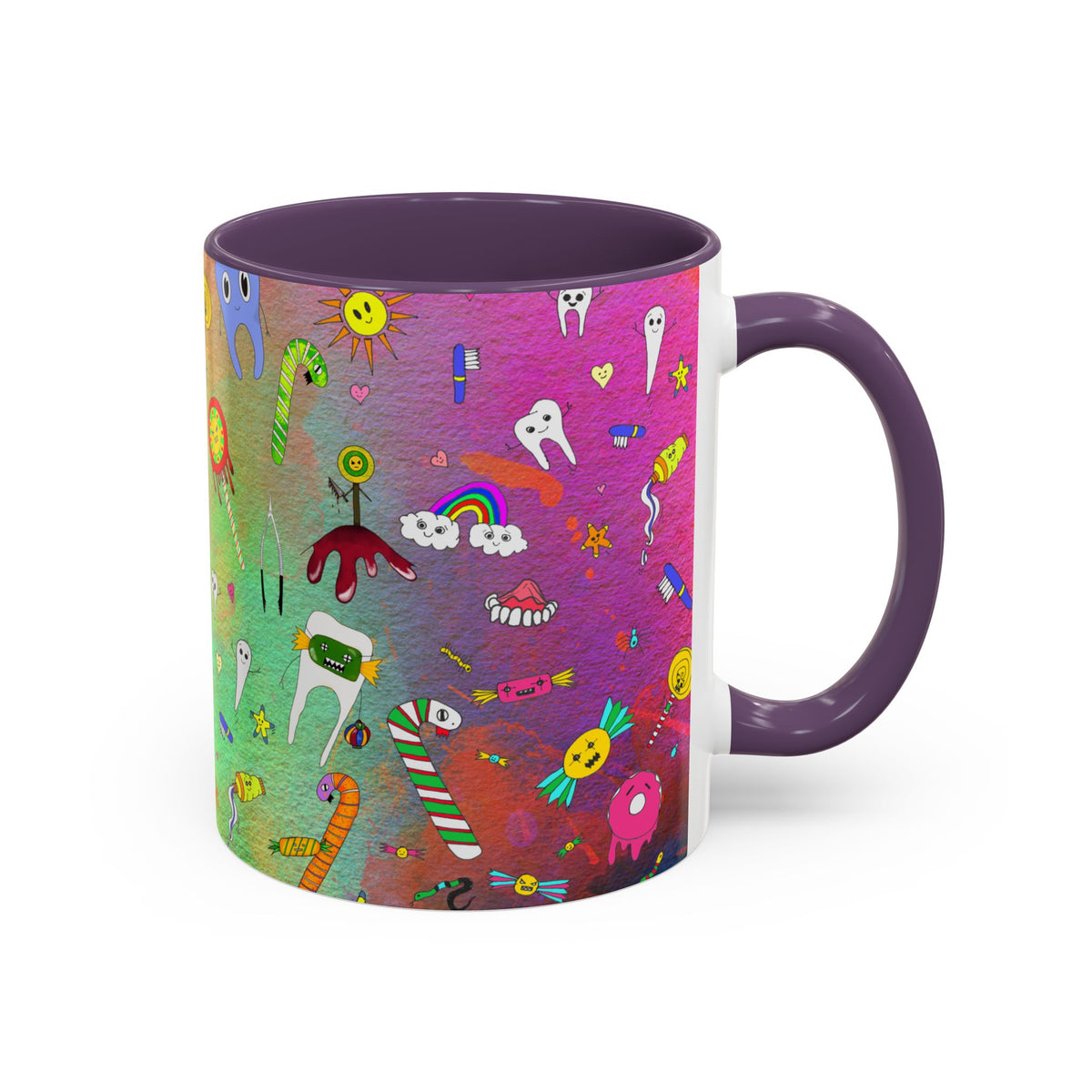Candy Crush Graffiti Ceramic Mug