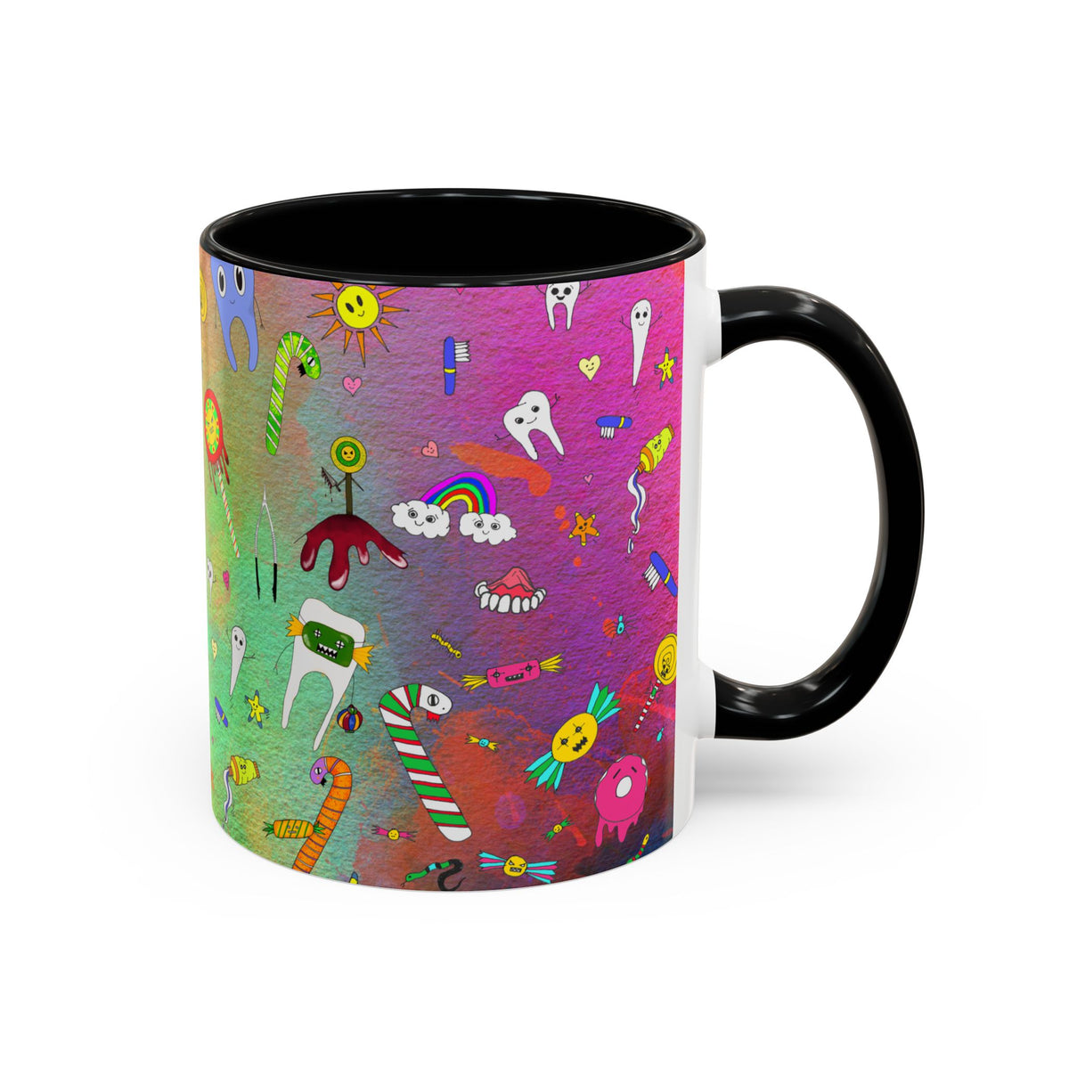 Candy Crush Graffiti Ceramic Mug