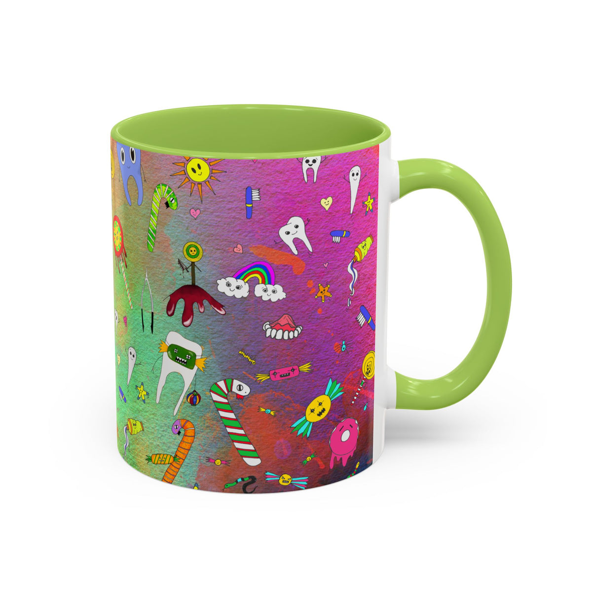Candy Crush Graffiti Ceramic Mug