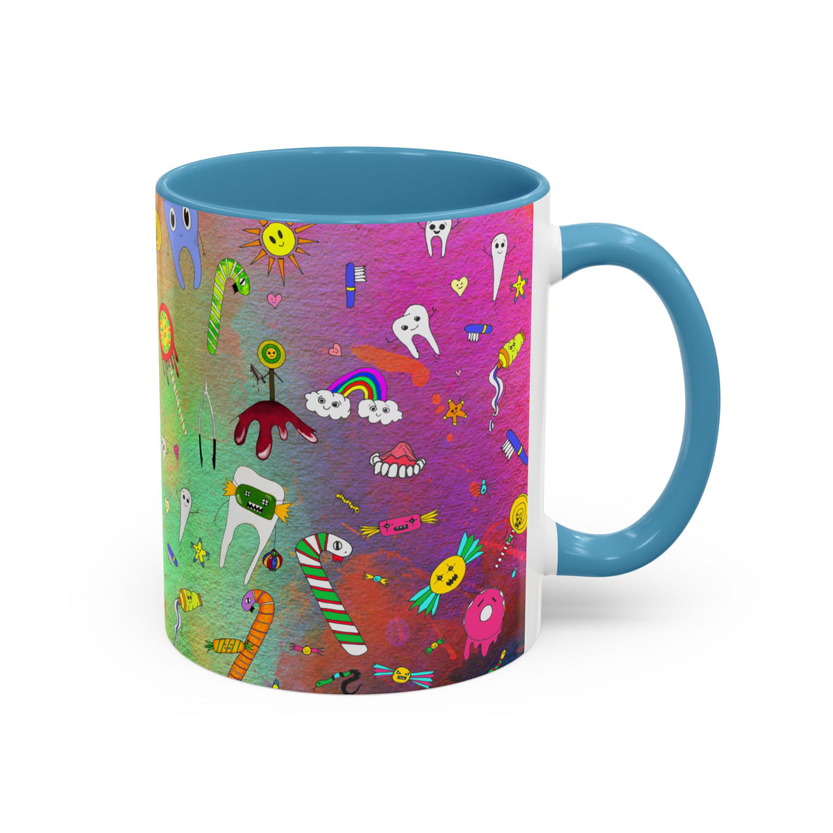 Candy Crush Graffiti Ceramic Mug