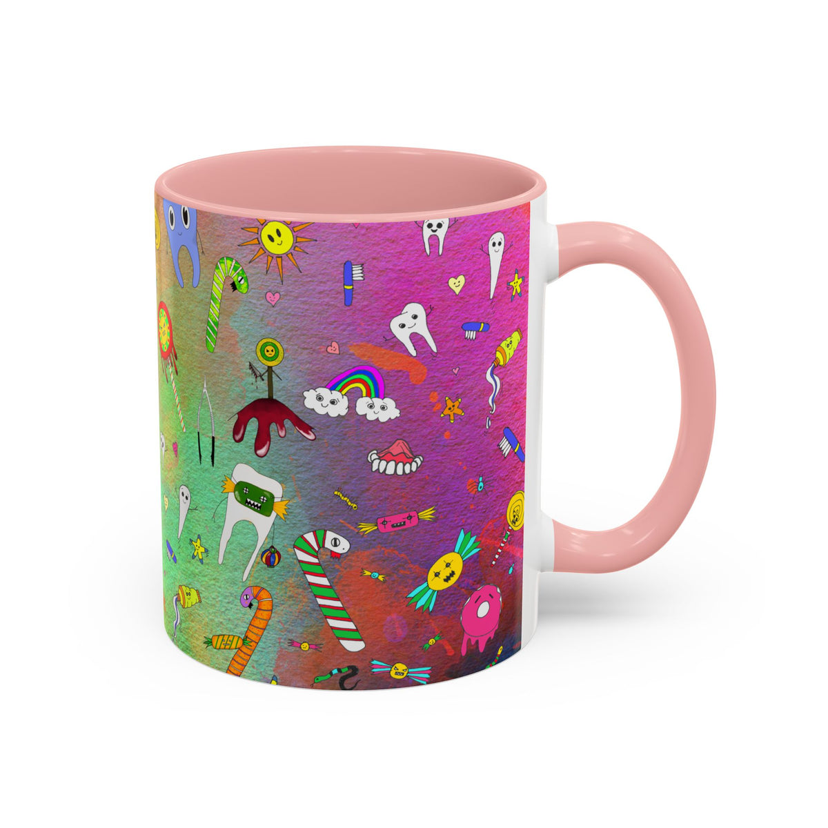 Candy Crush Graffiti Ceramic Mug