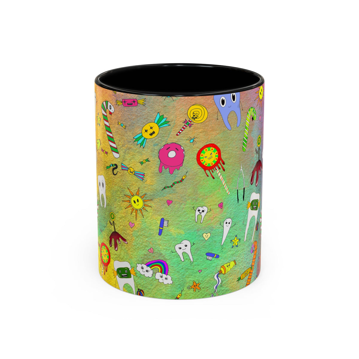 Candy Crush Graffiti Ceramic Mug