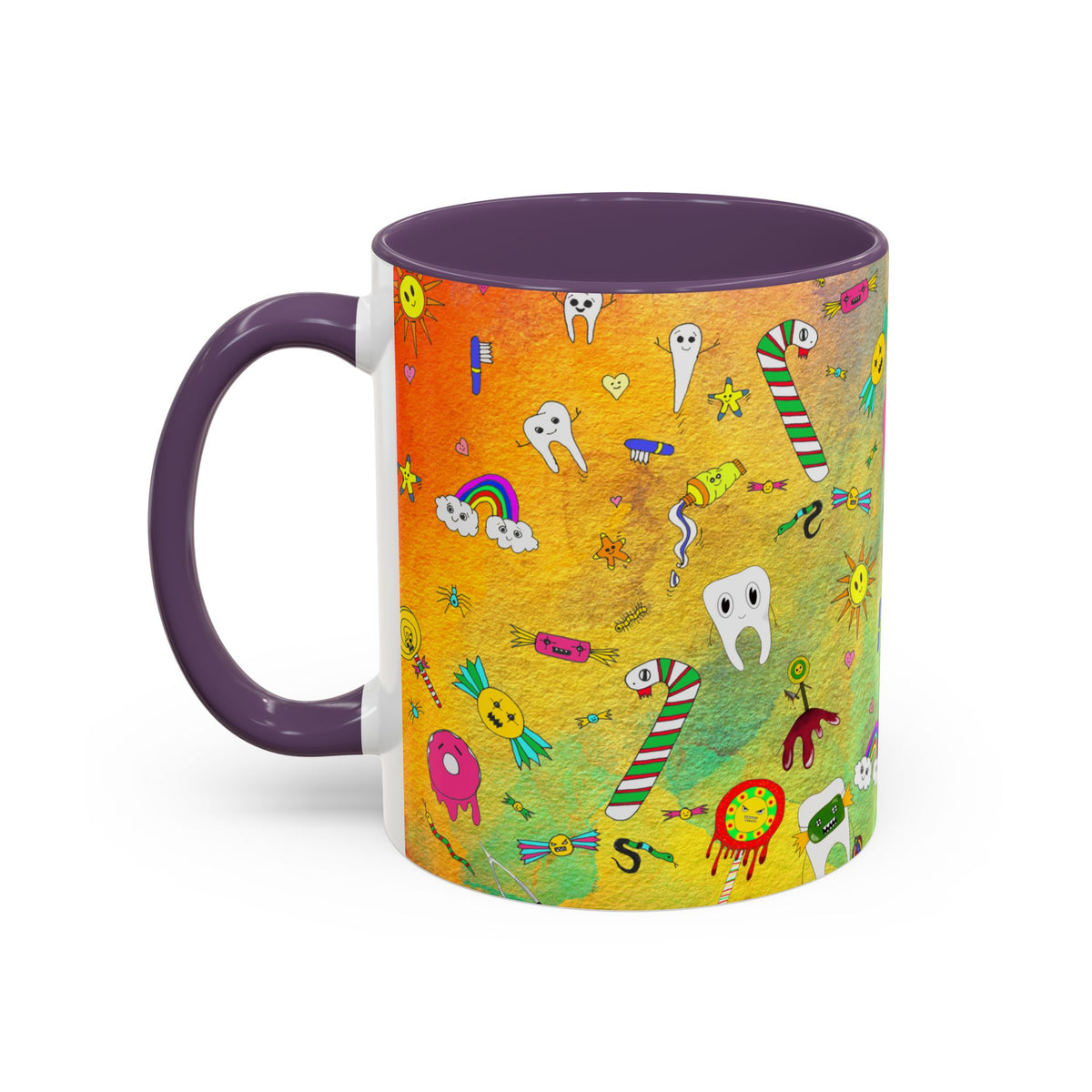 Candy Crush Graffiti Ceramic Mug