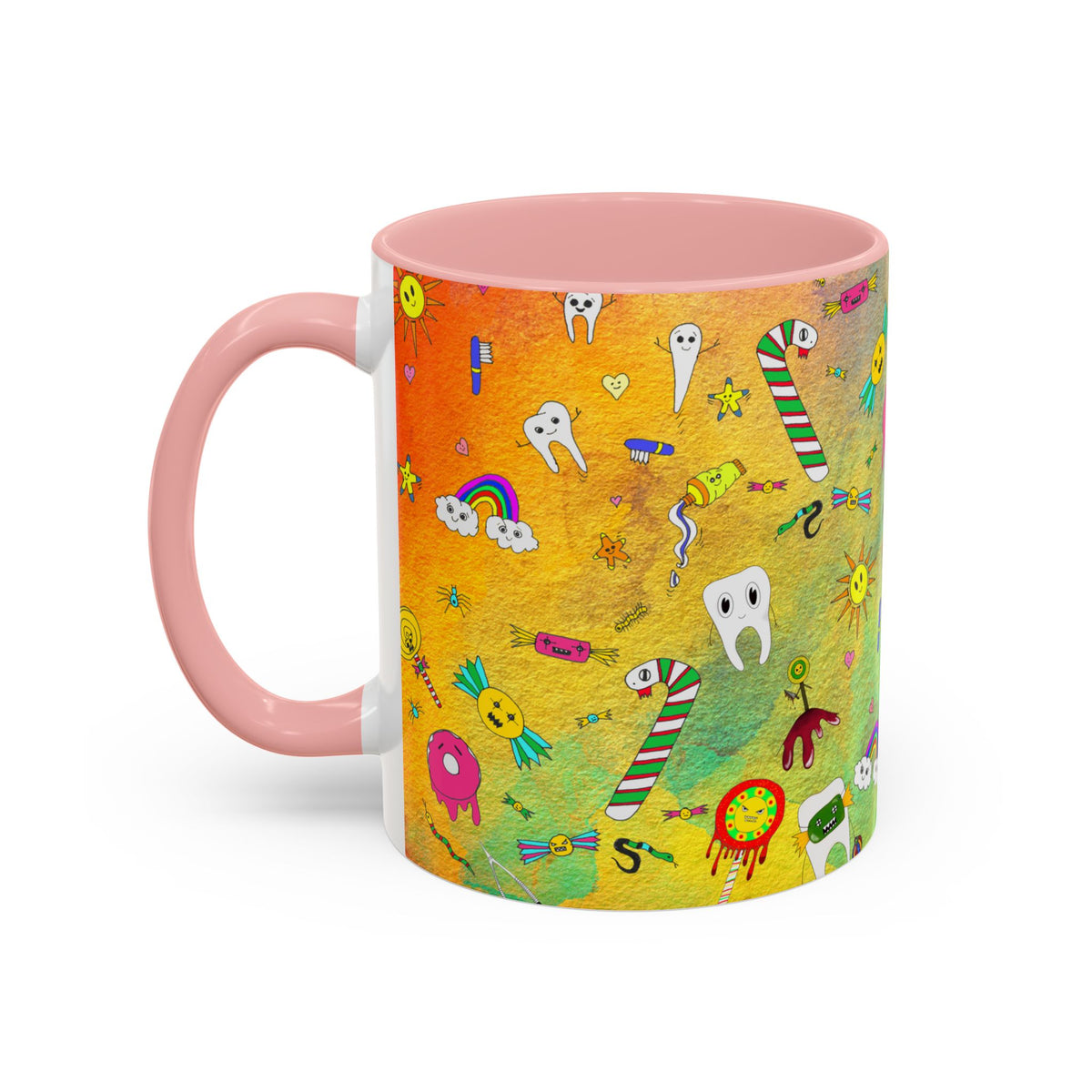 Candy Crush Graffiti Ceramic Mug