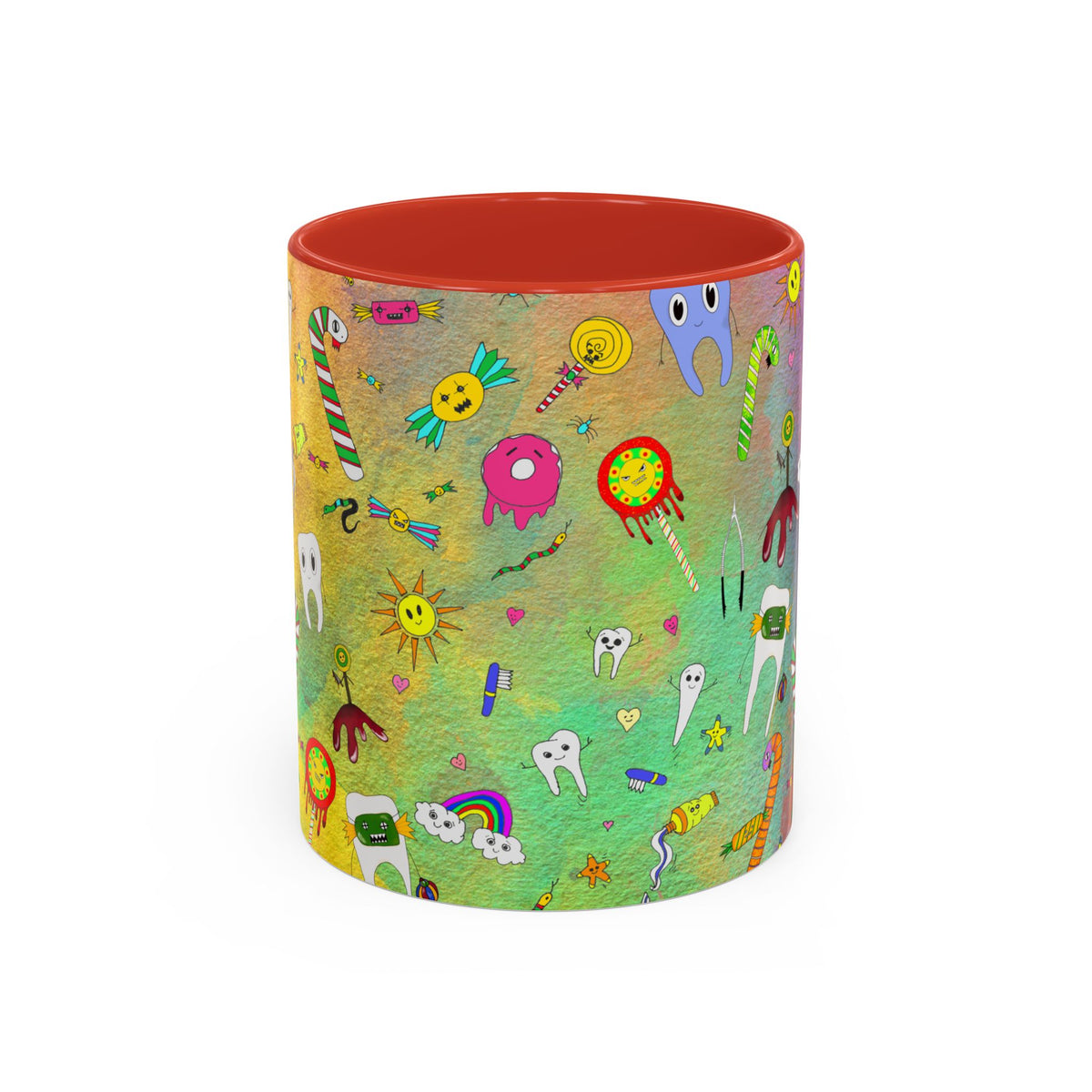 Candy Crush Graffiti Ceramic Mug