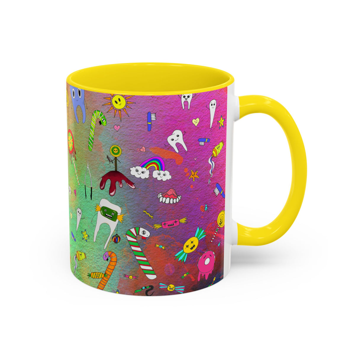 Candy Crush Graffiti Ceramic Mug