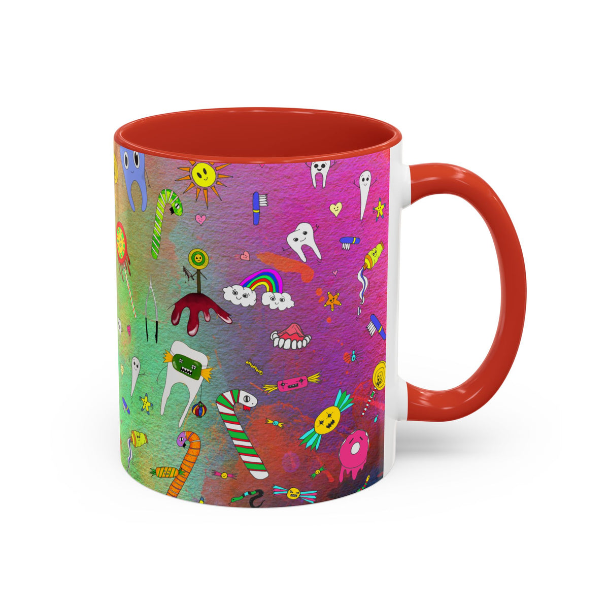 Candy Crush Graffiti Ceramic Mug