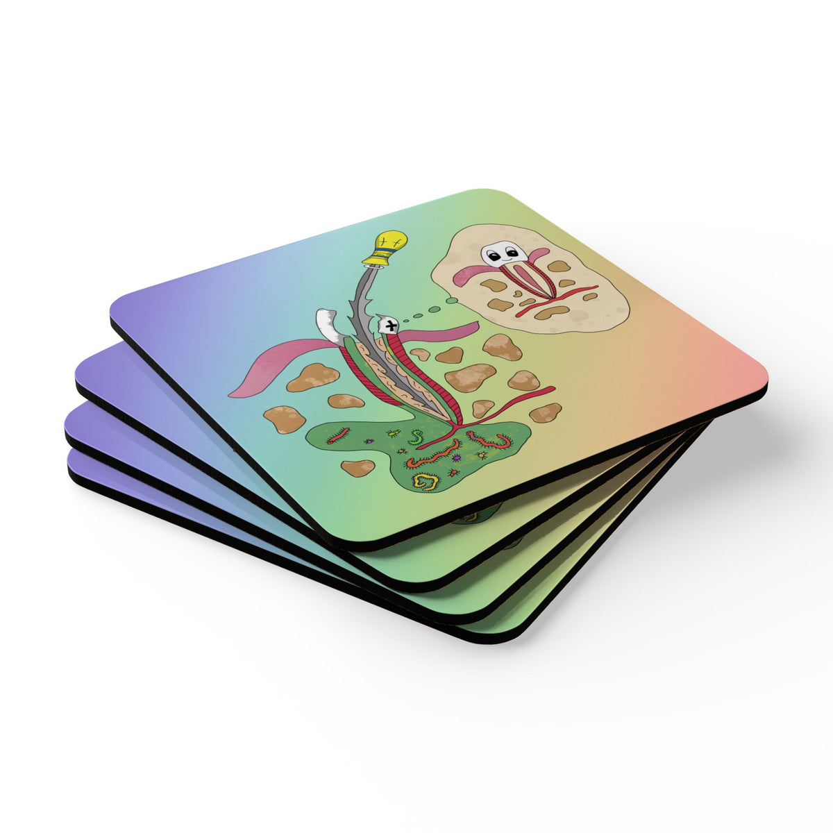 Root Treatment Coaster Set