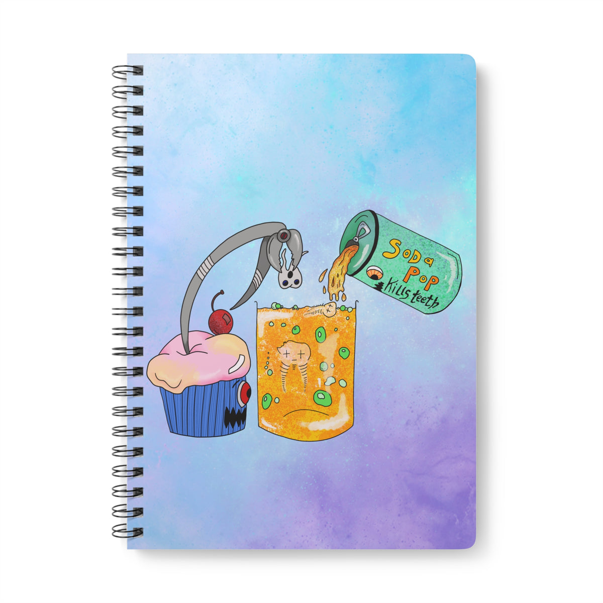 Acid Erosion A5 Notebook