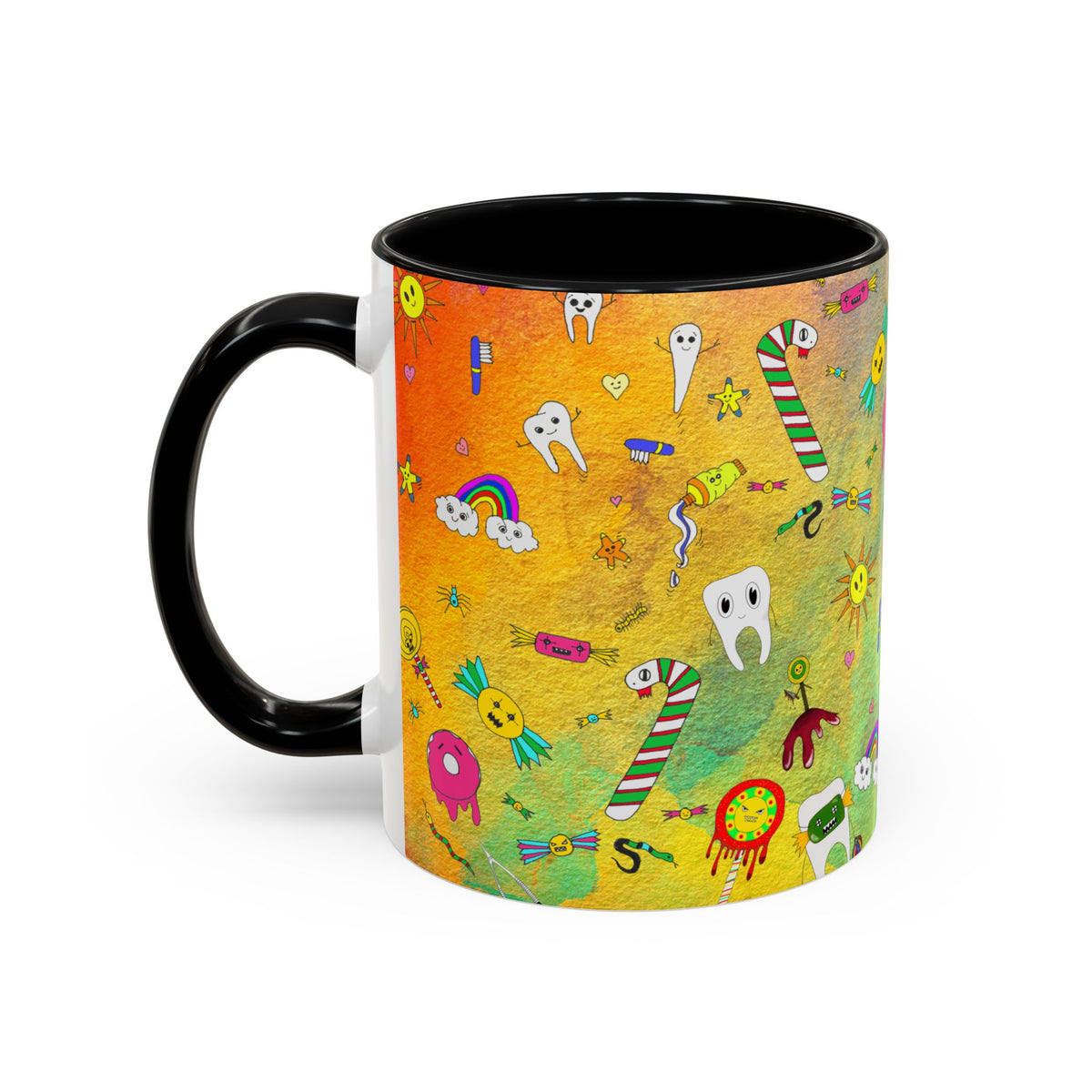 Candy Crush Graffiti Ceramic Mug
