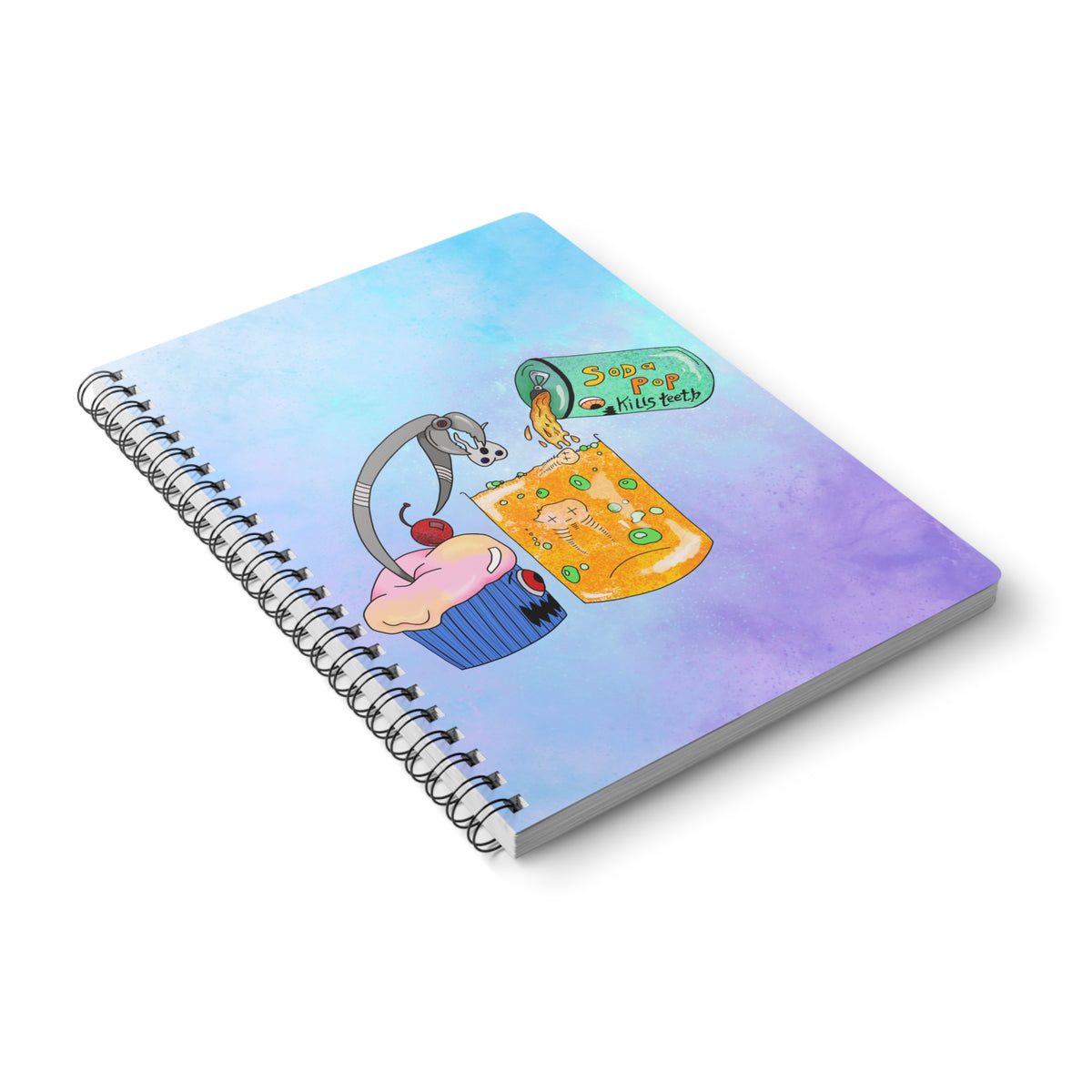 Acid Erosion A5 Notebook