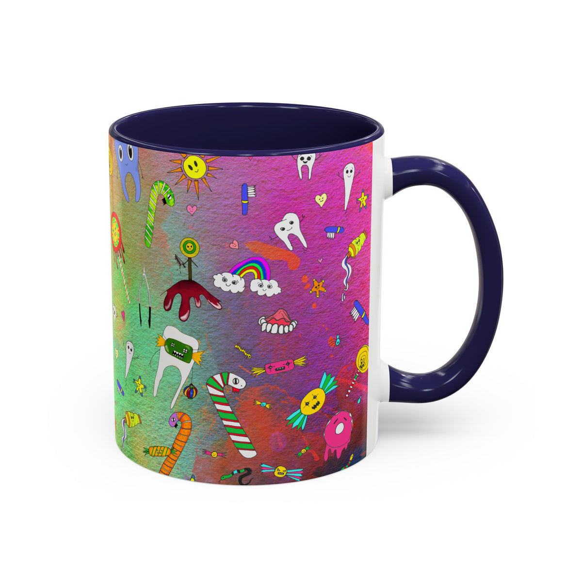 Candy Crush Graffiti Ceramic Mug