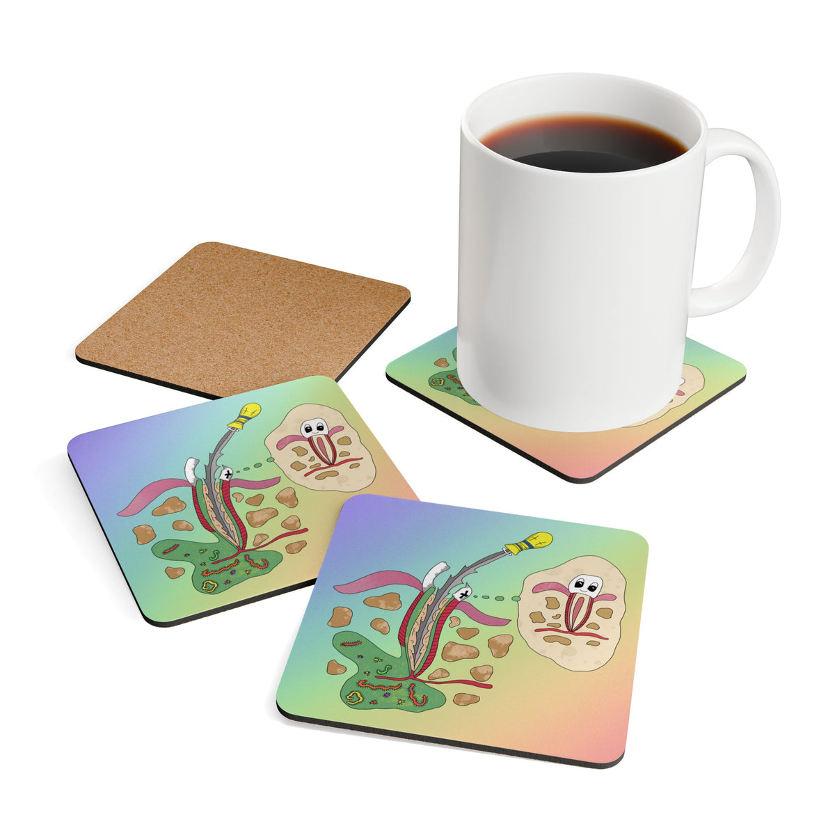 Root Treatment Coaster Set