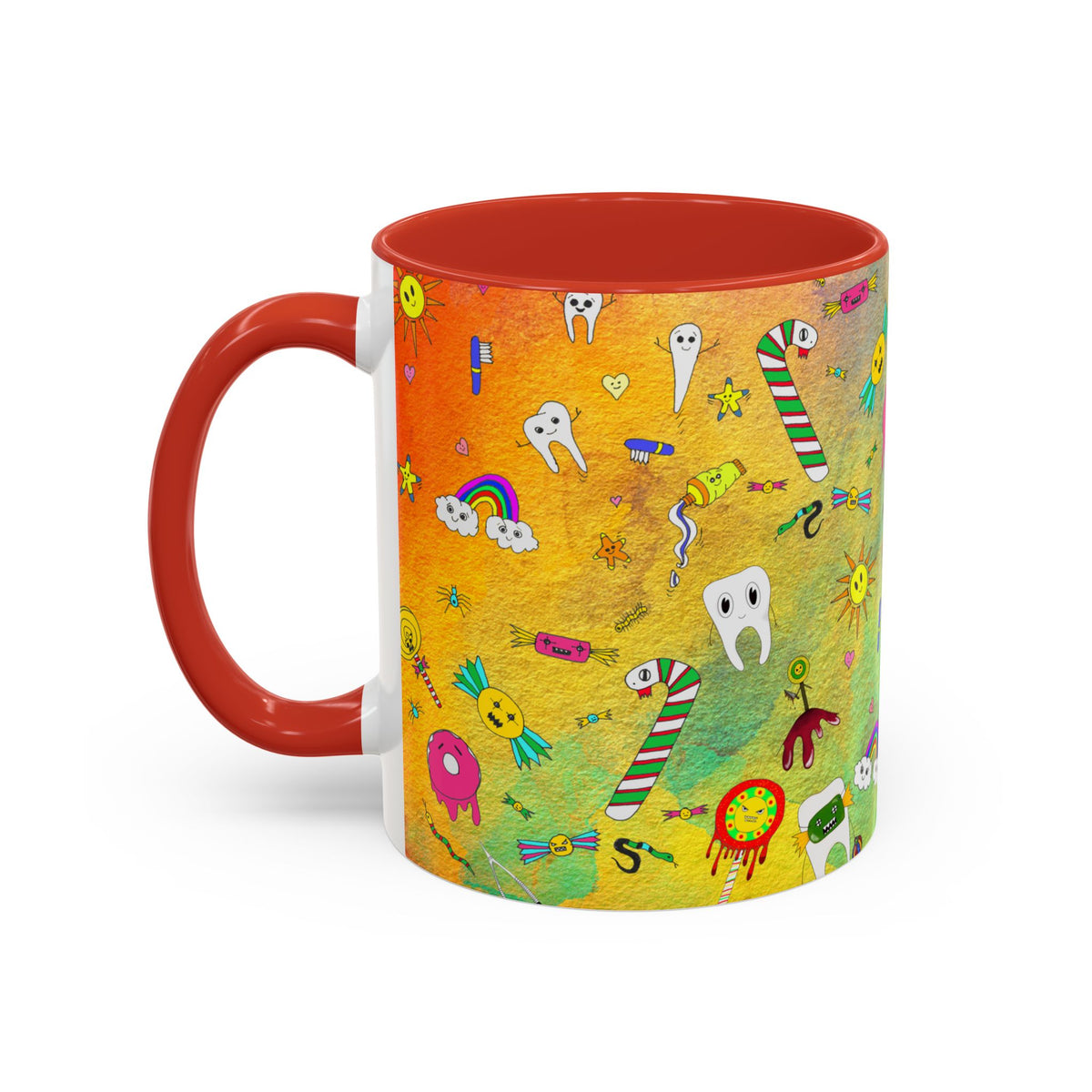 Candy Crush Graffiti Ceramic Mug