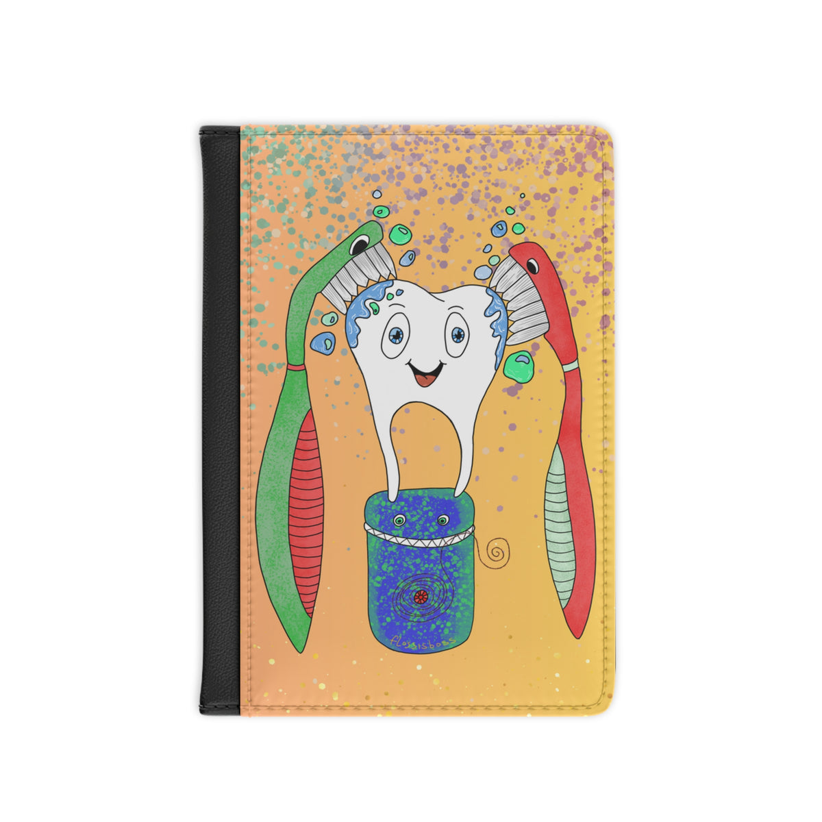 Brush and Floss Passport Holder